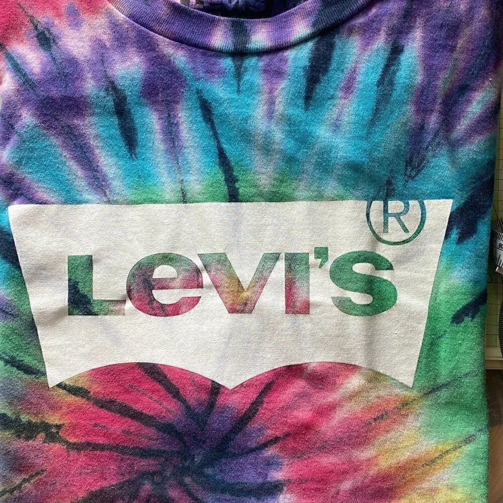 Levi's Brand Tie Dye T-Shirt